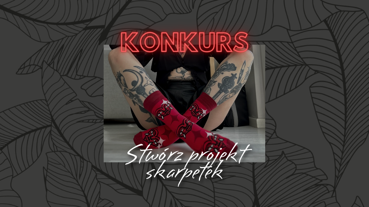 Twój wzór może pojawić się na skarpetach Loveink! – KONKURS