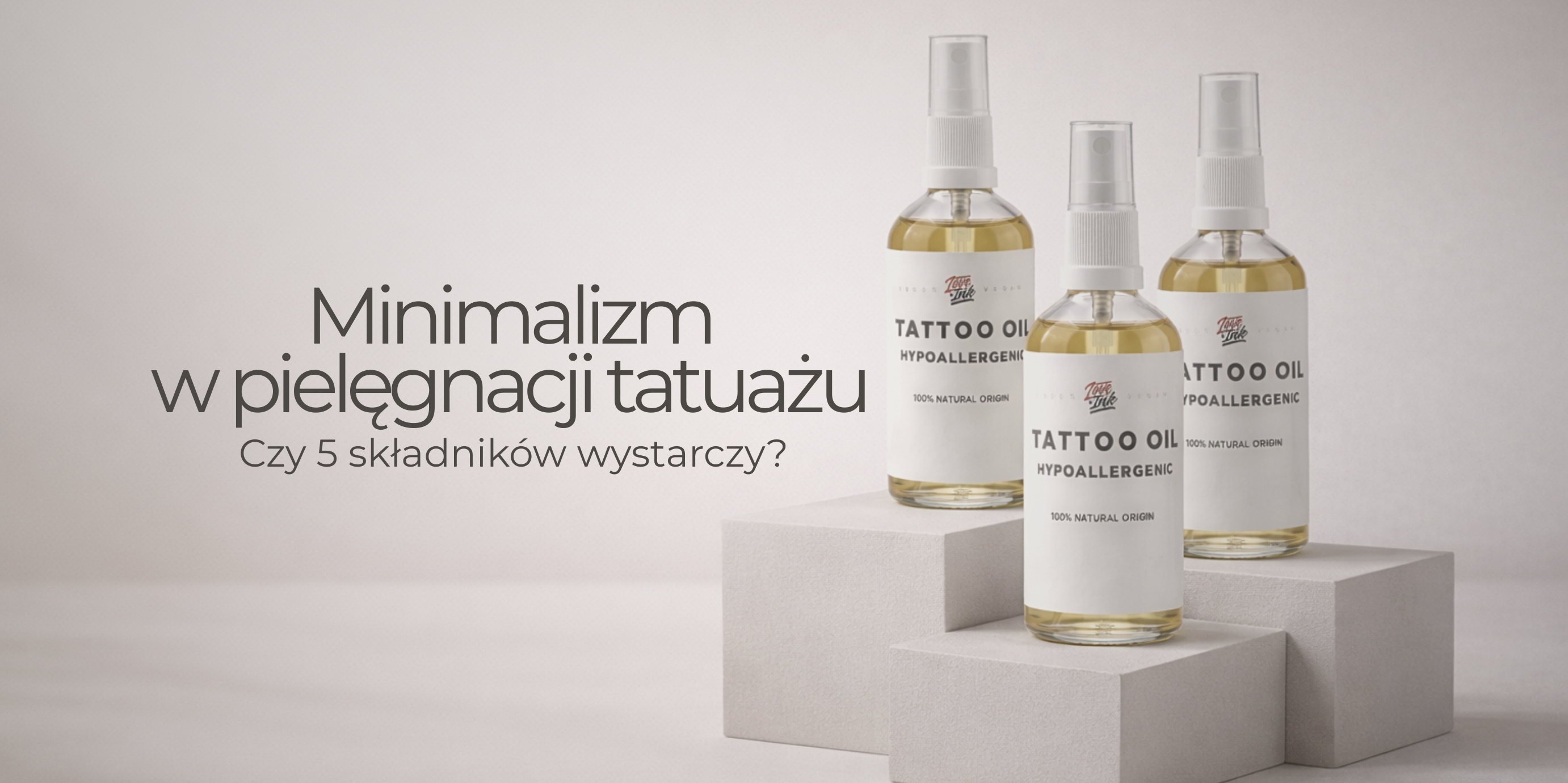 Minimalizm w pielęgnacji tatuażu - czy 5 składników wystarczy?
