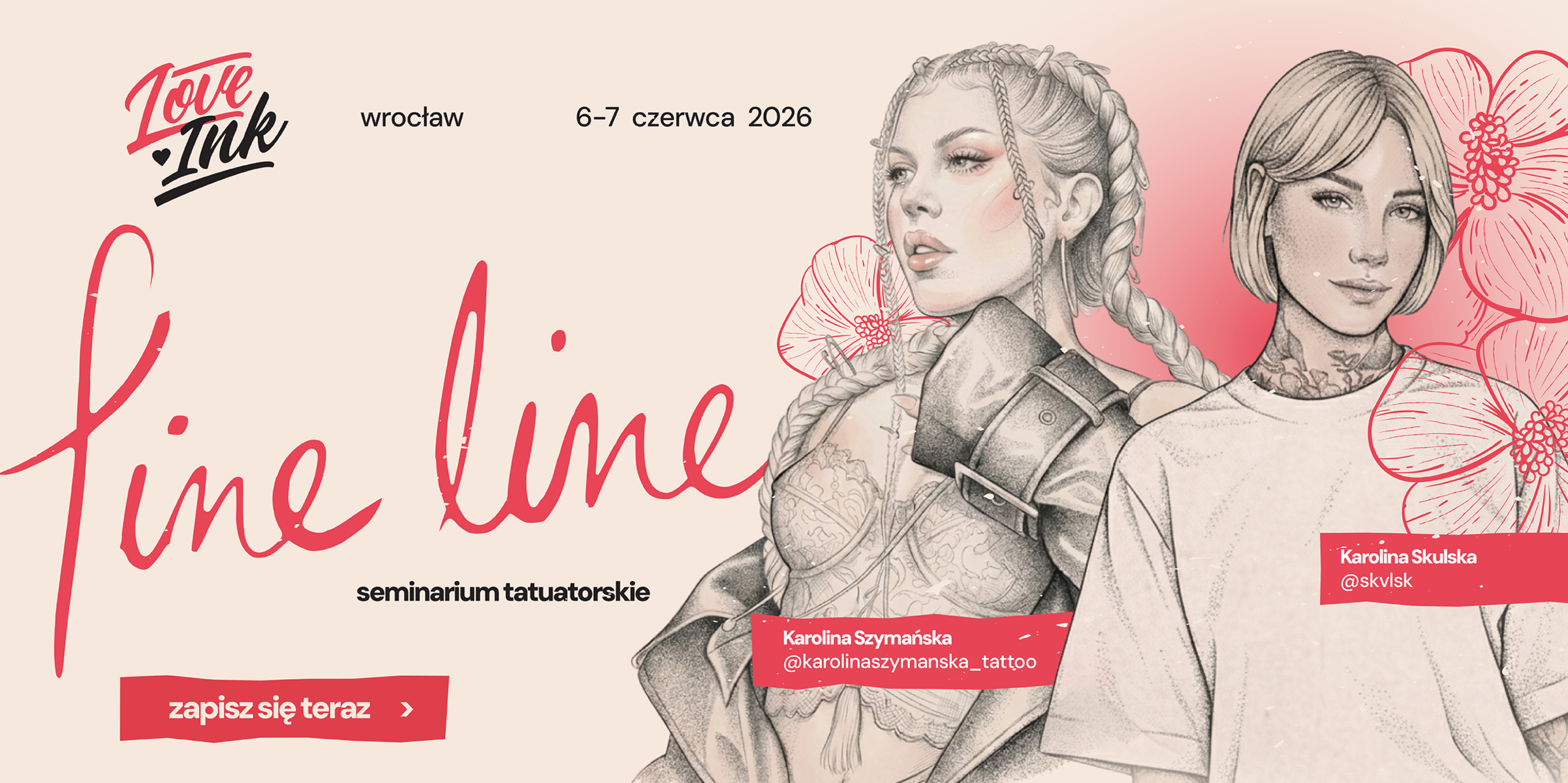 Seminarium Tatuatorskie FINE LINE: Szymańska & Skulska | 2 dni