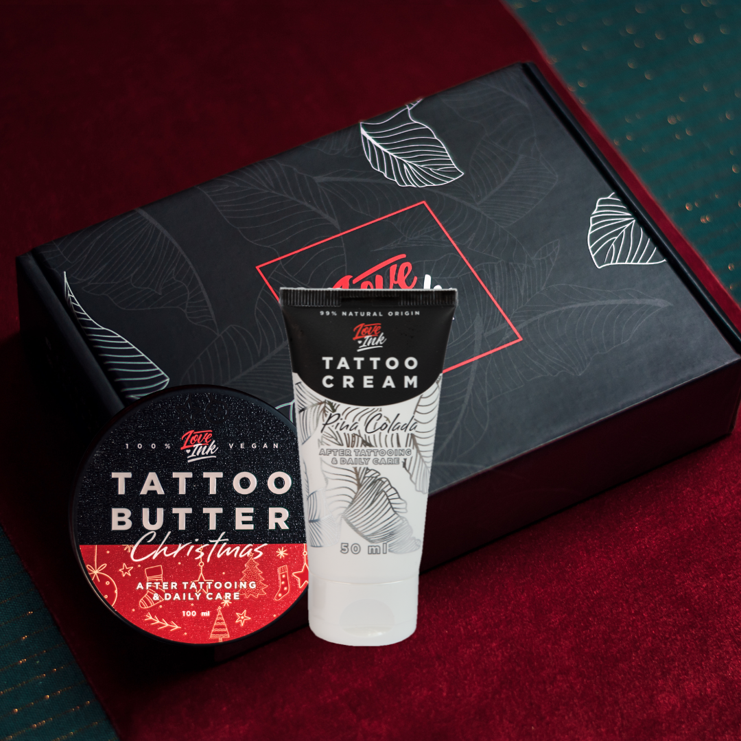 Zestaw prezentowy: Tattoo Butter Christmas + Cream 50ml