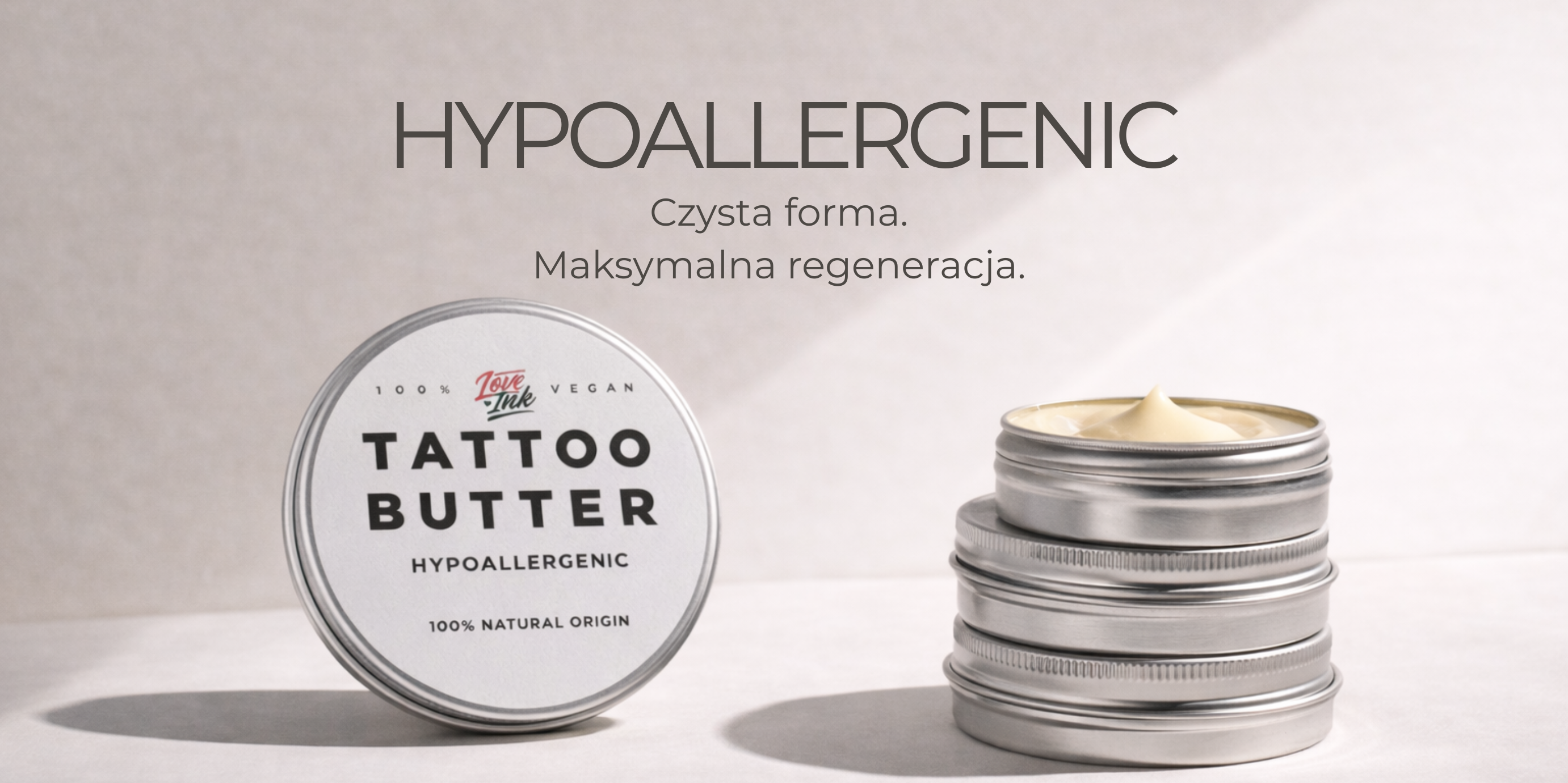 HYPOALLERGENIC – Czysta forma. Maksymalna regeneracja