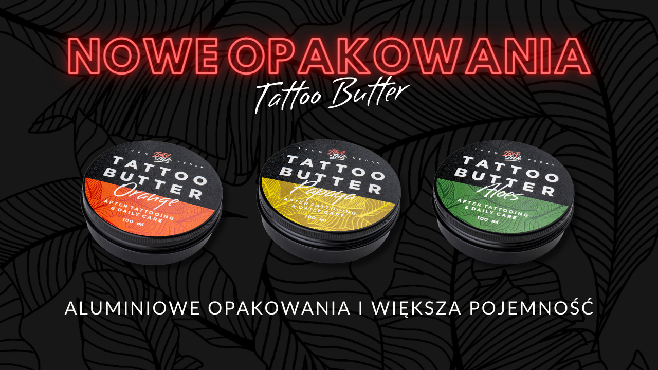 Tattoo Butter - Masła do pielęgnacji tatuażu od Loveink