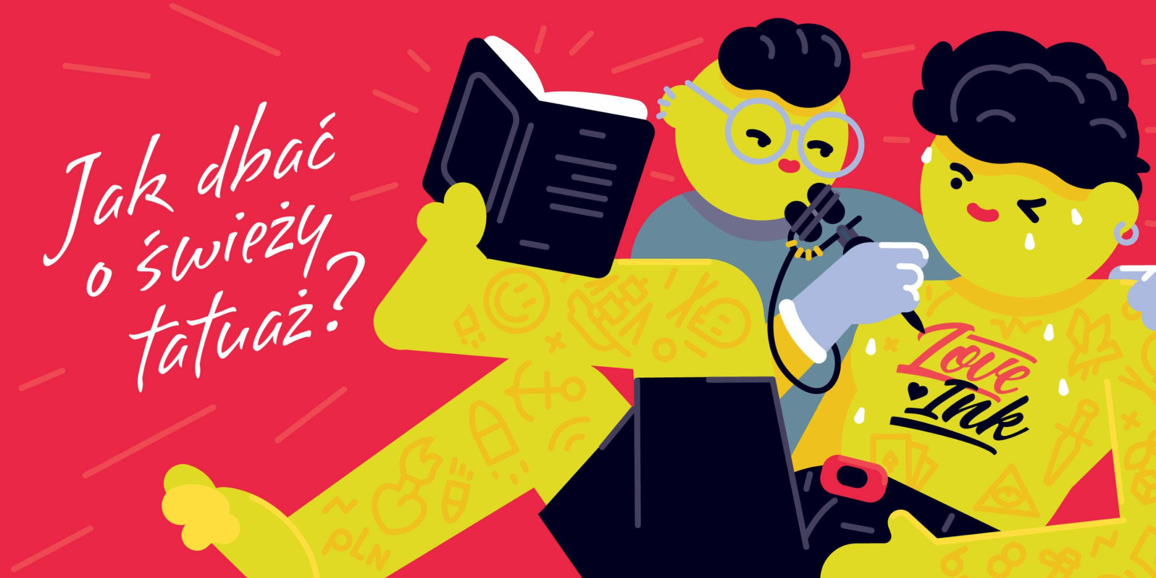 Jak dbać o świeży tatuaż?