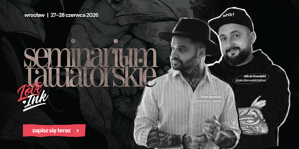 Seminarium Tatuatorskie: czarno-szary graficzny Bemben & Kowalski | 2 ...
