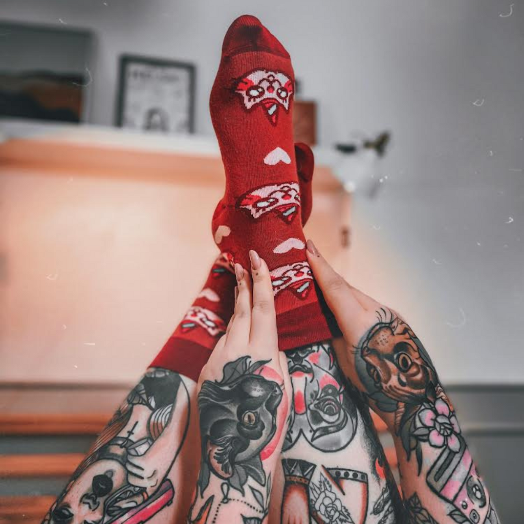 Skarpetki Loveink x FATKAT ,,Kotorożec"